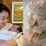 이시영, '신생아 촬영 논란'<b>에도</b> '3단 기저귀 케이크' 자랑....