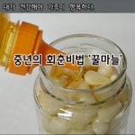 [좋은글] [좋은글] ◇ 중년의 회춘비법 '꿀마늘'