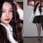 5년째 열애중! 남성팬들 <b>여럿</b> 울린 11년차 여가수, 미니스커트룩