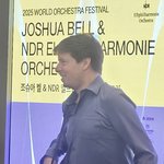 바이올리니스트 조슈아 벨 <b>직찍</b>