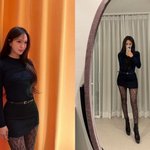 효민, 10살 연상 금융맨도 놀랄 각선미...블랙 초밀착 원피스로...