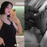 AOA 출신 <b>유나</b>, 엄마 됐다…2세 발 최초 공개 “세상에 태어난...