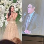 [왓<b>IS</b>] 하정우 축사→셀프 축가 ‘울컥’…함은정김병우 감독 결혼식...