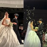 "예쁘다" 티아라 <b>효민</b>, 함은정 결혼식 공개…눈부신 웨딩드레스 자태