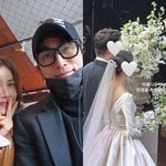 차인표신애라 아들, 결혼식 현장 포착…신부는 실크 드레스+<b>신랑</b>은...