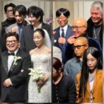 유재석·<b>강호동</b>·김구라 한자리에… 윤정수 결혼식, 현실판 시상식(종합)