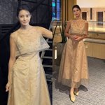 홀리데이! 분위기 꽉 채운 호텔 나들이 <b>은은</b>한 골드 시스루 드레스룩