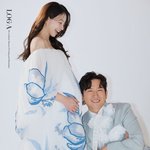 결혼 앞둔 이민우, 만삭 <b>예비신부</b>와 함께한 첫 가족사진 공개