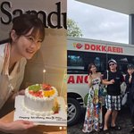 '김준호' 김지민, 41세 생일에 만난 선물.."이렇게 행복하다니"