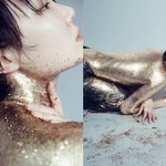 '이경실 딸' 손수아, 아찔한 <b>세미</b>누드 변신…"금가루가 모자랐나봐"