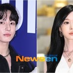방탄소년단 정국·에스파 윈터, 강아지 커플타투? 열애설 양측 묵묵부답