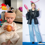8개월 딸 해이 두상 교정 공개, <b>헬멧</b> 착용에도 ‘러블리 미모’