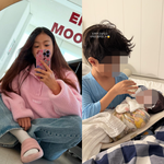 이시영, 독박육아는 피했네..아들과 둘째 케어 “고마운 내 육아<b>동지</b>”