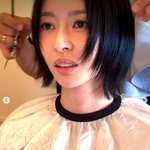 권나라, 얼굴이 소멸 직전..단발로 자르니 더 예뻐