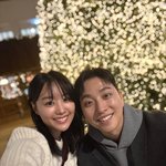 송지은<b>박위</b>, 닮아가는 선남선녀 부부..달달한 연말 데이트