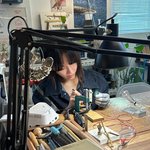 “집중하는 시간이 좋아요”…<b>박규영</b>, 고요한 몰입→작업실 일상 공개