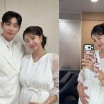 <b>박현호</b>' 은가은, 이젠 숨길 수 없는 D라인…출산 두 달 남았다...