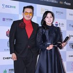 <b>MC</b> <b>딩동</b>-이진주, 서울국제영화대상 포토월 진행 맡았어요 [포토엔HD]