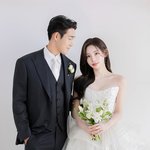 곽민선, '7살 연하' 송민규와 웨딩화보 공개 "이런 날 올 줄...