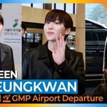 ‘승관’, 이른 아침 뽀송뽀송하게 출국해요 (출국)[뉴스엔<b>TV</b>]