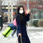 [최진우케인] [T포토] 크러쉬 조이 '눈 오는 출근길'