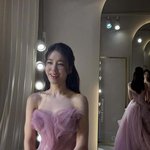 안은진, 이래서 장기용이 반했나? 핑크빛 오프<b>숄더</b> 드레스 자태