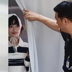 아이브 레이, 경호원 심쿵하게 만드는 <b>눈빛</b>