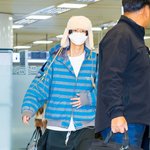 [사진]투어스 <b>도훈</b>, 매력적인 털모자 공항패션