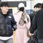 아이브 리즈 ‘핑크 셋업에 <b>호피</b> 목도리로 포인트’[포토엔HD]