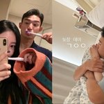 두바이 <b>거주</b> 티아라 소연조유민, 침대서 애정 과시‥발에 키스하는...