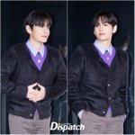 [현장포토] "<b>매너</b>남 VS 차도남"…뷔, 극과 극 매력