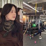 [어케생각해] '검사' 한지혜, 균형 <b>잡다</b> 보니 몸매가…애둘맘 '애플힙'이...