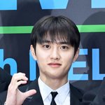 [포토] 엑소 도경수 '김우빈 결혼식은 못갔어요'