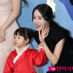 이정현, 붕어빵 딸과 함께...미모가[TEN포토]