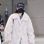 <b>웬디</b>, 가려도 화사하게 입국 [포토엔HD]