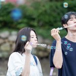 데이트한 것처럼"…촬영장 안팎 오간 <b>케미</b> (오세이사)[엑's 현장]