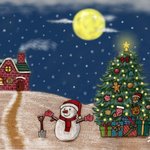 [어케생각해] <b>취미</b>로 그린 겨울 <b>그림</b>