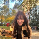 with my people”…<b>웬디</b>, 노을빛 뉴욕→겨울 감성 산책