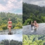 윤정<b>수원</b>진서, 발리 신혼여행 공개…원진서 비키니 눈길