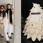 김나영, 마이큐와 <b>연말</b> 럭셔리 데이트?…'18만원' 호텔 케이크...