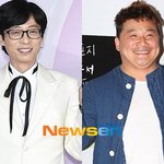 결혼식 두 탕 뛴 유재석, <b>박진주</b> 사회 보고 윤정수도 챙겼다‥미친...