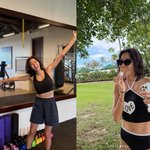 <b>유이</b>, 허벅지에 새긴 타투 공개..건강미 넘치는 수영복핏 “추억”