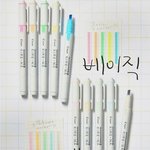 파이롯트 키<b>레나</b> 형광펜 베이직 쓸까 파스텔 쓸까