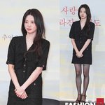 신시아, 첫 청춘 <b>멜로</b> 기대만발! 설레는 블랙 트위드 원피스 청순...