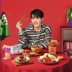 방탄 제이홉 tokopedia 고푸드 광고 <b>이미지</b>