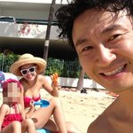 ‘주영훈’ 이윤미, 딸과 커플 수영복‥<b>독보적</b> 글래머 몸매