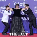 SBS 연예대상 MC, 전현무-이수지-<b>차태현</b> [TF사진관]
