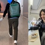 LA댁 박은지, 퍼스트<b>클래스</b> 타고 10개월만 미국行 “잘 수가 없다”...