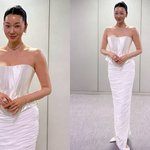 바로 모델의 몸매다...밀착 드레스에 굴욕 개념 지웠다 [<b>해시</b>태그]