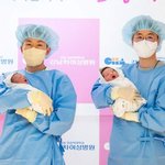 2026년 <b>새해</b>둥이 '쨈이·도리'…1일 0시 0분 힘찬 울음